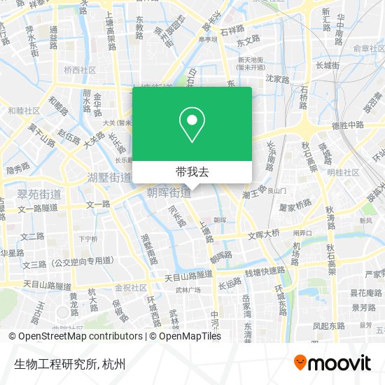 生物工程研究所地图