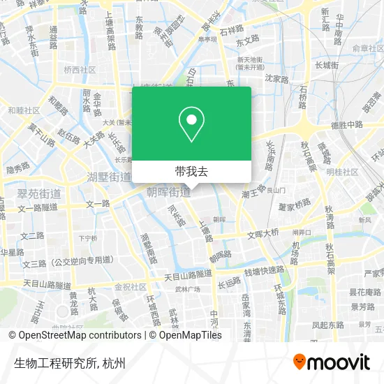 生物工程研究所地图