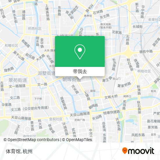 体育馆地图