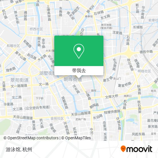 游泳馆地图