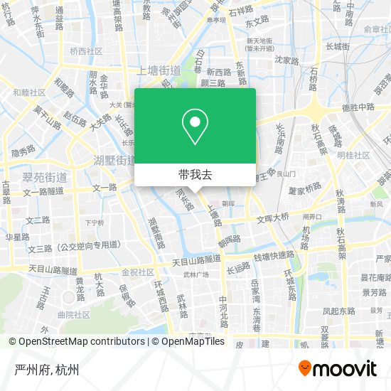严州府地图