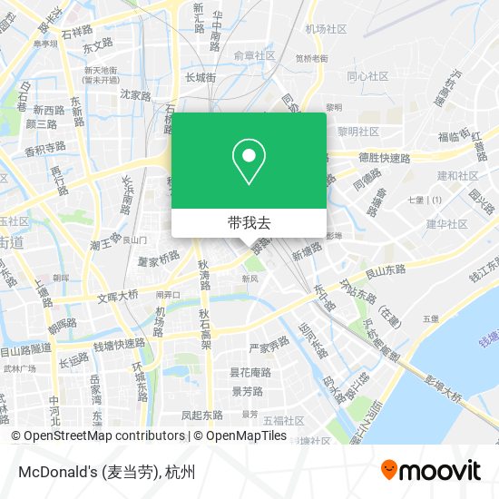 McDonald's (麦当劳)地图