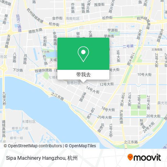 Sipa Machinery Hangzhou地图