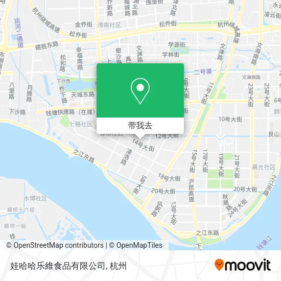娃哈哈乐維食品有限公司地图
