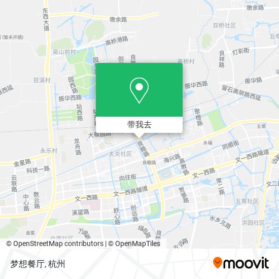 梦想餐厅地图