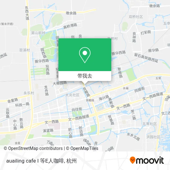 auailing cafe I 等E人咖啡地图