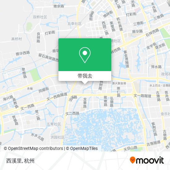 西溪里地图