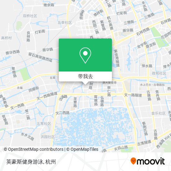 英豪斯健身游泳地图