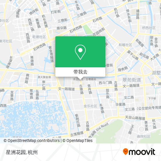 星洲花园地图
