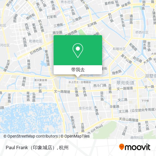 Paul Frank（印象城店）地图