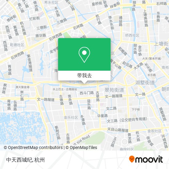 中天西城纪地图