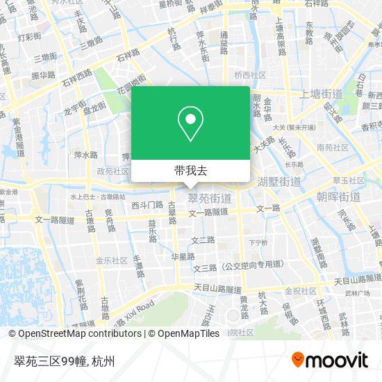 翠苑三区99幢地图
