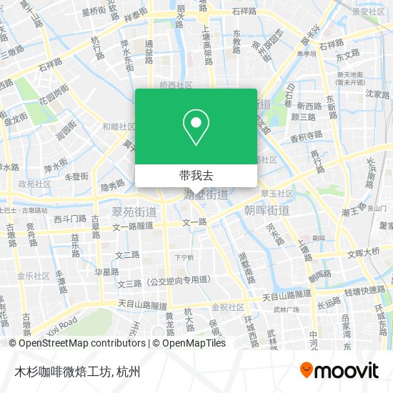 木杉咖啡微焙工坊地图