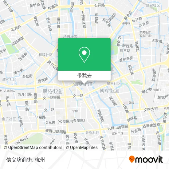 信义坊商街地图