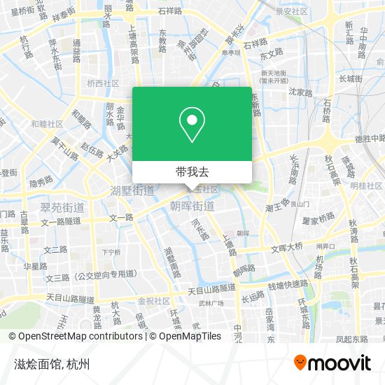 滋烩面馆地图