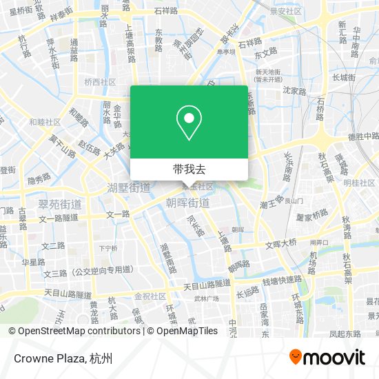Crowne Plaza地图