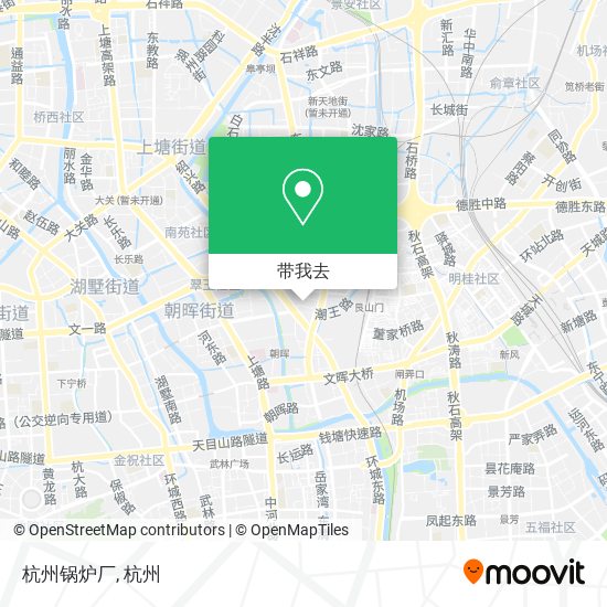 杭州锅炉厂地图