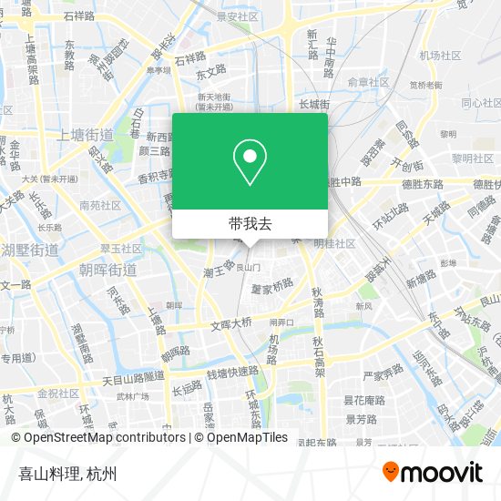 喜山料理地图