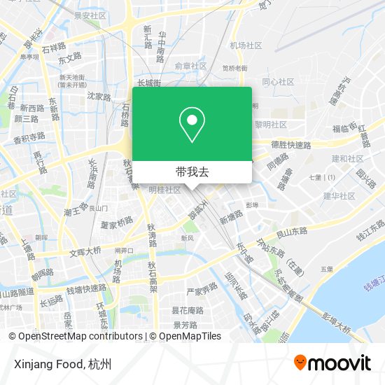 Xinjang Food地图