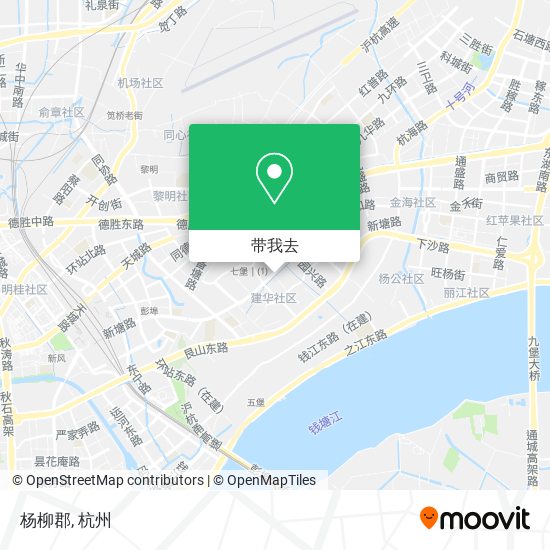 杨柳郡地图
