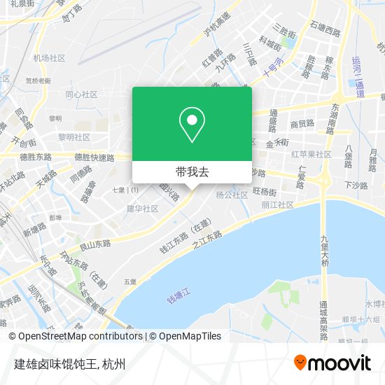 建雄卤味馄饨王地图