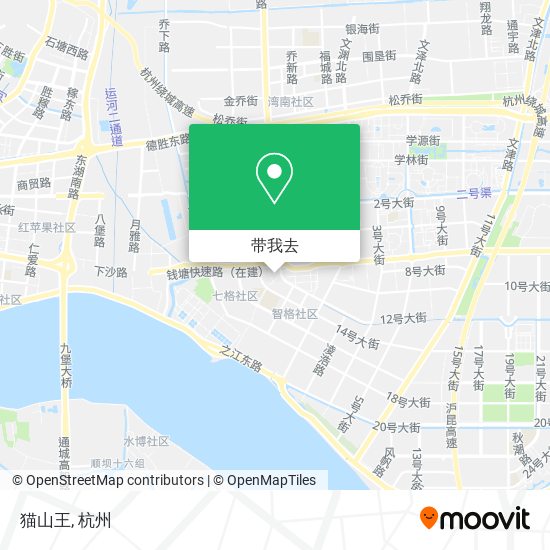 猫山王地图