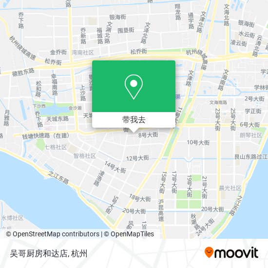 吴哥厨房和达店地图