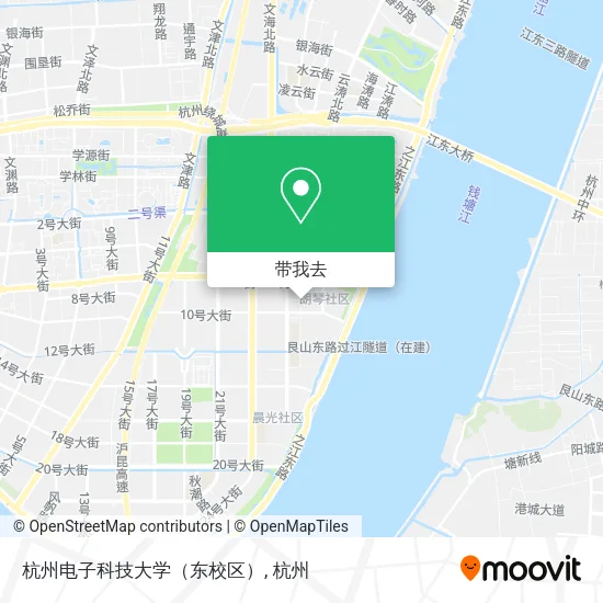 杭州电子科技大学（东校区）地图