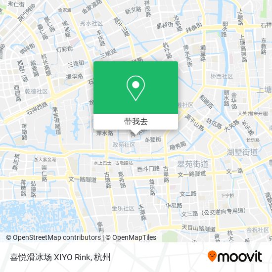 喜悦滑冰场 XIYO Rink地图