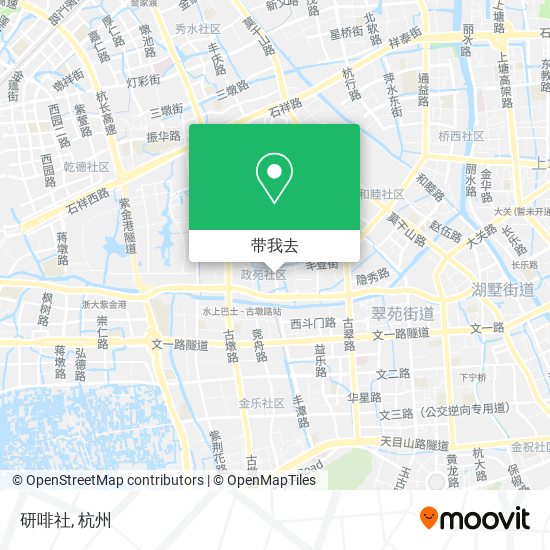 研啡社地图