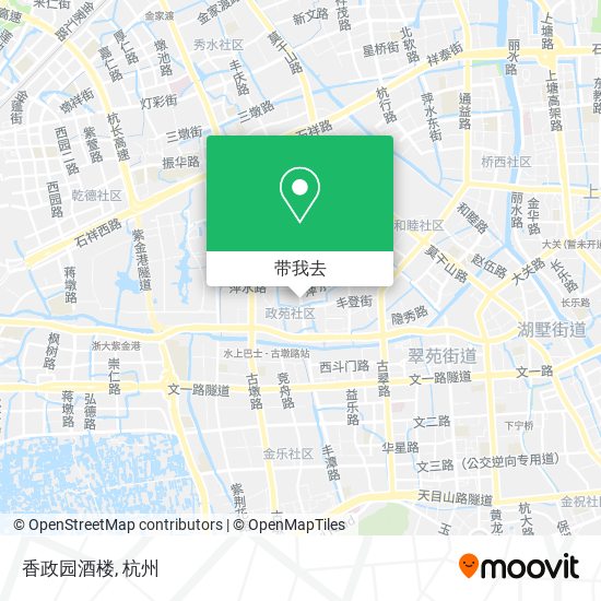 香政园酒楼地图