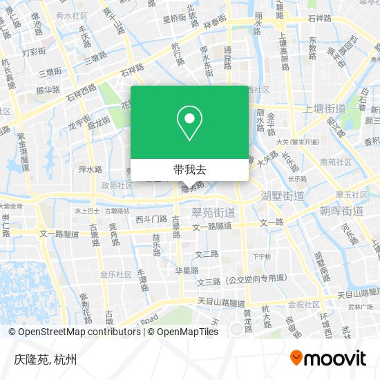庆隆苑地图