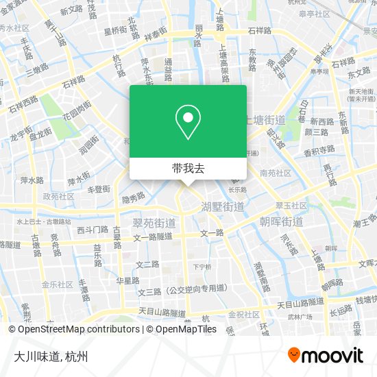 大川味道地图