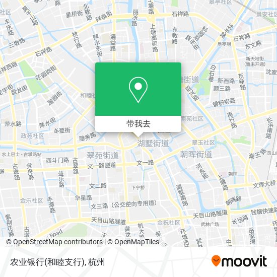 农业银行(和睦支行)地图
