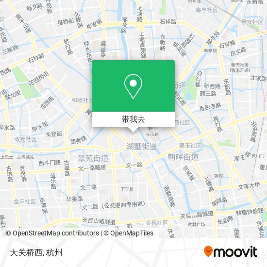 大关桥西地图