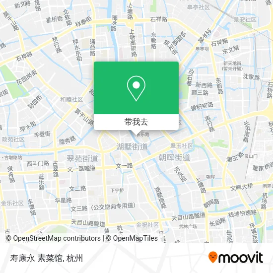 寿康永 素菜馆地图