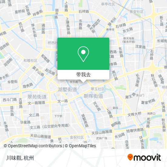 川味觀地图