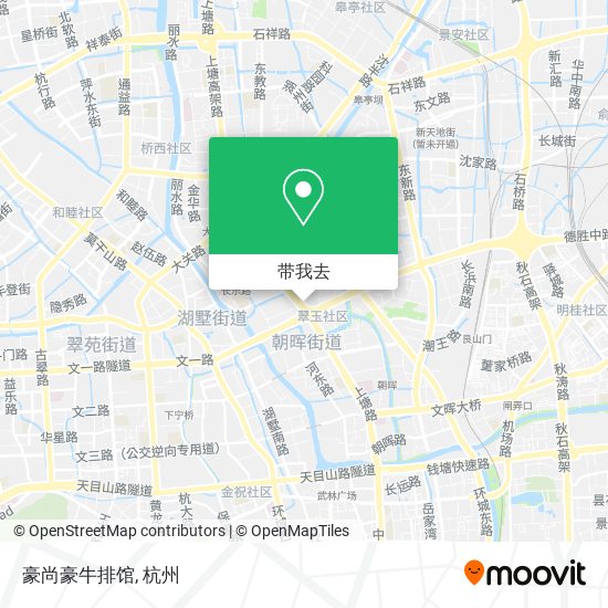 豪尚豪牛排馆地图