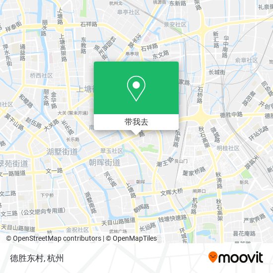 德胜东村地图