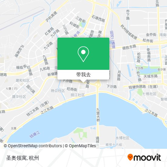 圣奥领寓地图