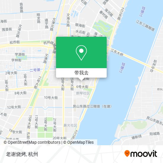 老谢烧烤地图