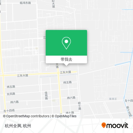 杭州全興地图