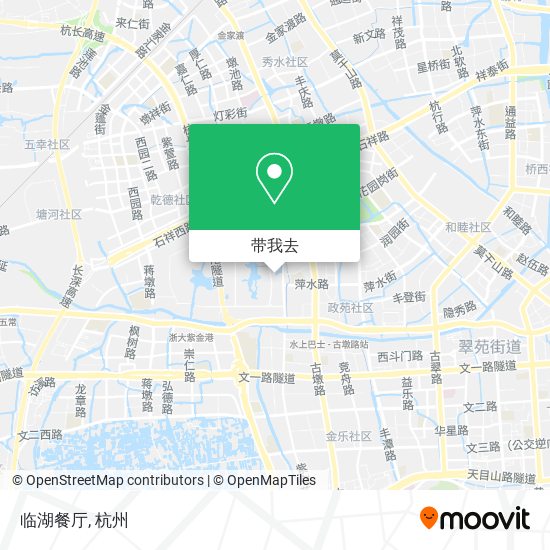 临湖餐厅地图
