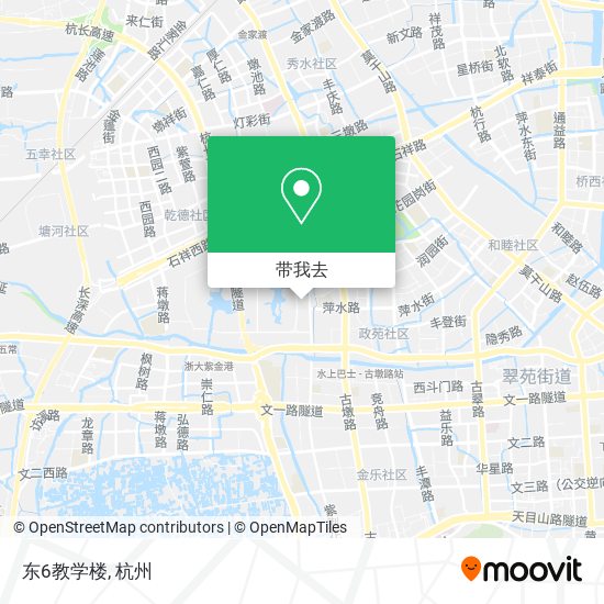 东6教学楼地图
