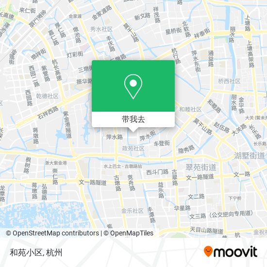 和苑小区地图
