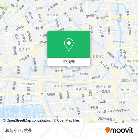 和苑小区地图