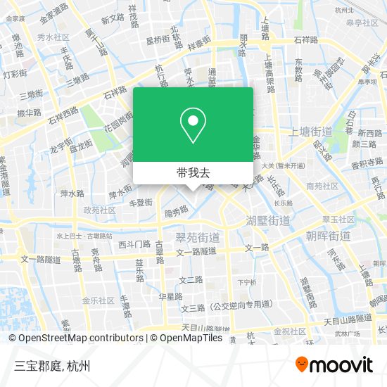 三宝郡庭地图
