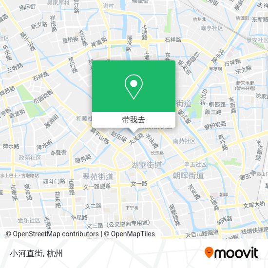 小河直街地图