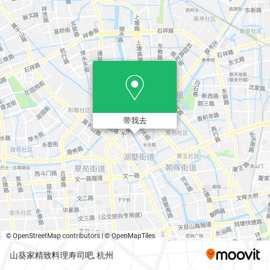 山葵家精致料理寿司吧地图