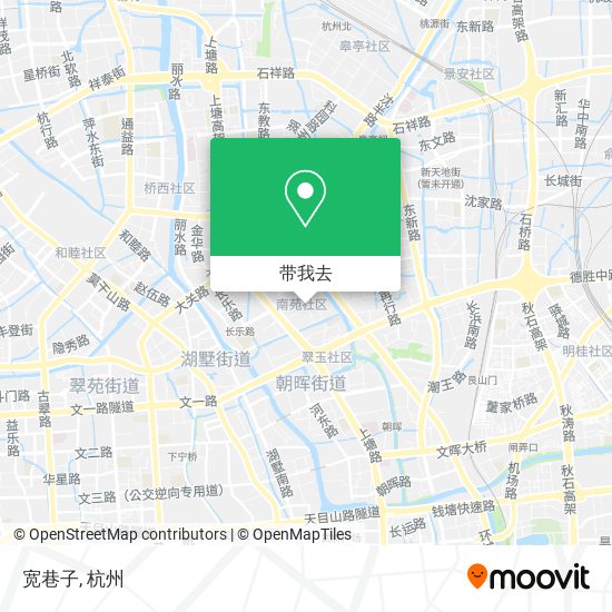 宽巷子地图